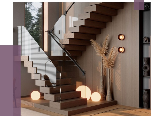 Изготовление и монтаж лестниц в Карпинске от 87278 руб. | ПРОЛЁТ-Кпн