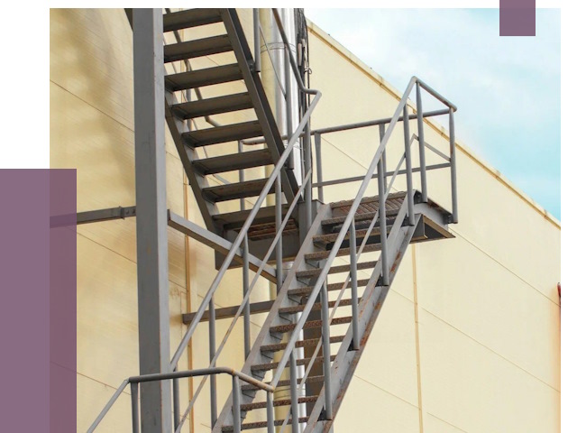 Пожарные лестницы в Карпинске от 12322 руб. — монтаж и продажа | ПРОЛЁТ-Кпн