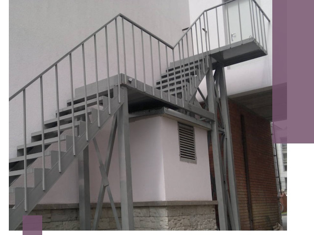 Монтаж пожарных лестниц под ключ в Карпинске с гарантией качества