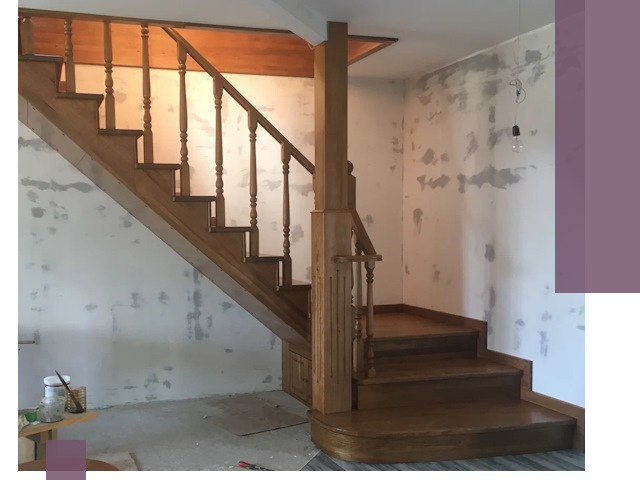 Ремонт деревянных лестниц в Карпинске: быстро и качественно