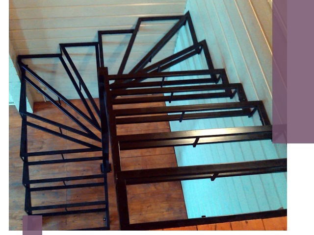 Изготовление металлических лестниц любой сложности в Карпинске
