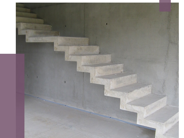 Бетонные лестницы в Карпинске от 18996 руб. под ключ | ПРОЛЁТ-Кпн