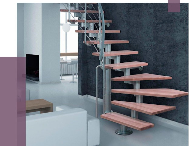 Модульные лестницы в Карпинске от 16942 руб. — купить в ПРОЛЁТ-Кпн