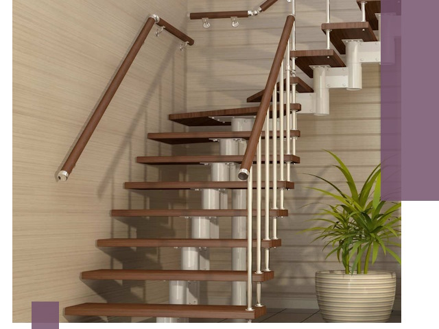 Изготовление модульных лестниц под ключ в Карпинске