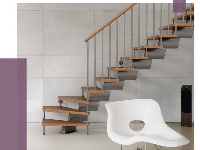 Монтаж модульных лестниц в Карпинске от 6366 руб. 