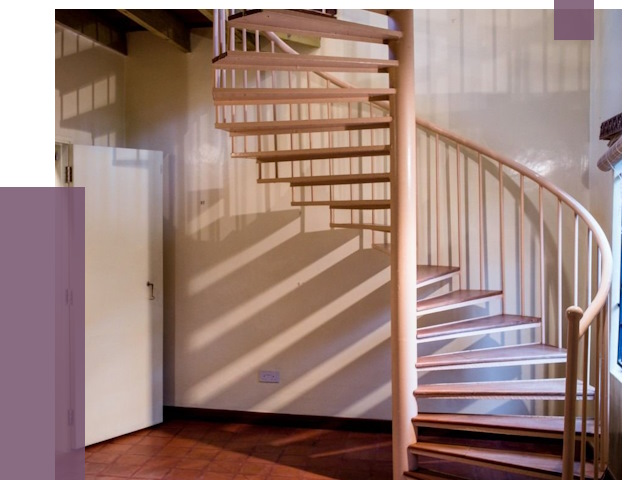 Изготовление винтовых лестниц на заказ в Карпинске от 76497 руб. | ПРОЛЁТ-Кпн