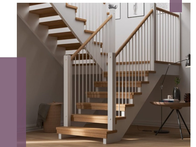 Маршевые лестницы в Карпинске от 38248 руб. — монтаж | ПРОЛЁТ-Кпн