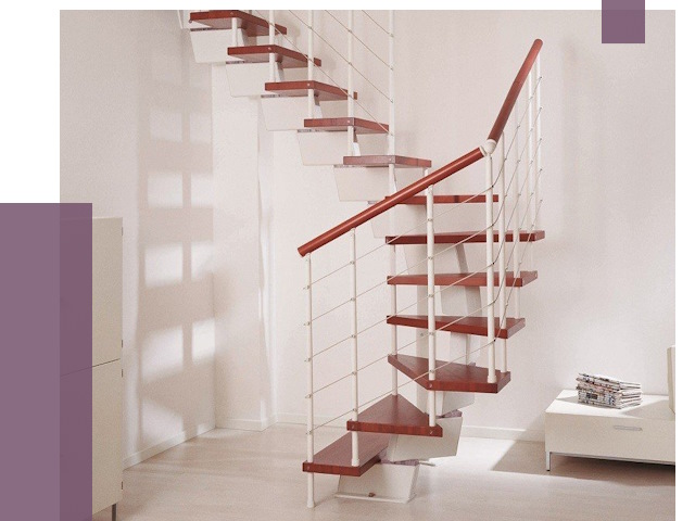 Изготовление лестниц на больцах в Карпинске от 9755 руб. | ПРОЛЁТ-Кпн
