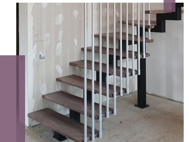 Монтаж лестниц на больцах в Карпинске от 8420 руб. — надежно| ПРОЛЁТ-Кпн