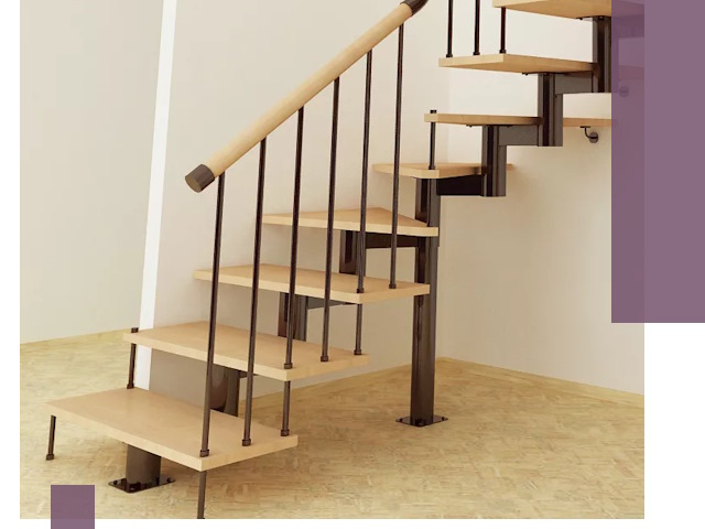 Монтаж лестниц на больцах в Карпинске — быстро и надежно