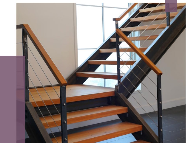 Изготовление лестниц на металлокаркасе в Карпинске от 18996 руб. | ПРОЛЁТ-Кпн