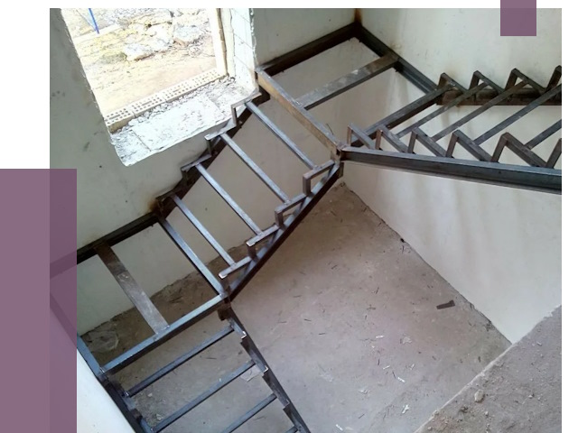 Монтаж лестниц на металлокаркасе в Карпинске от 12835 руб. — ПРОЛЁТ-Кпн