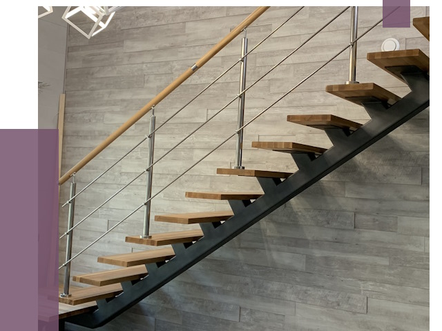 Изготовление лестниц на монокосоуре в Карпинске от 76497 руб. 