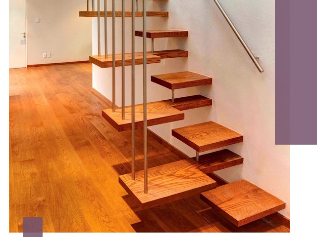 Лестницы «гусиный шаг» на заказ в Карпинске для узких пространств