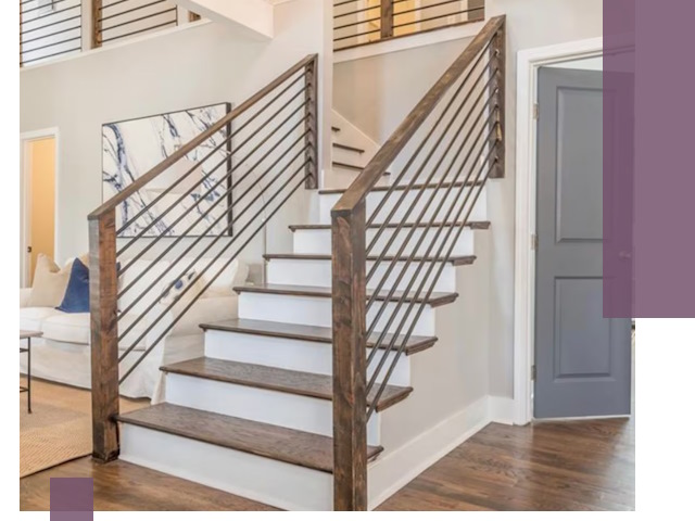 Лестницы для коттеджа под ключ в Карпинске — изготовление и монтаж