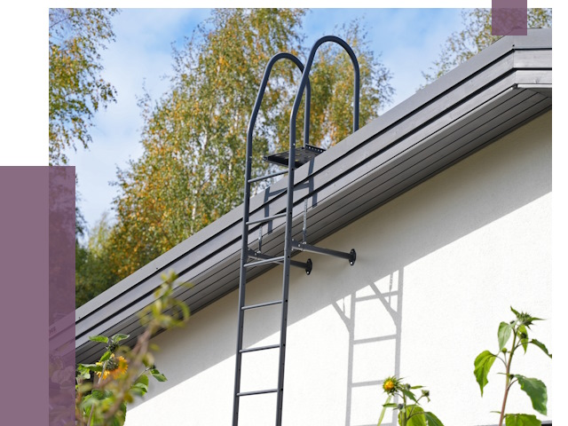 Лестницы на крышу в Карпинске от 19201 руб. — монтаж и монтаж ПРОЛЁТ-Кпн