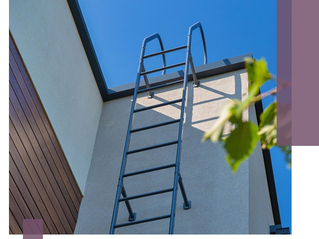 Лестницы на крышу в Карпинске — изготовление, монтаж, демонтаж