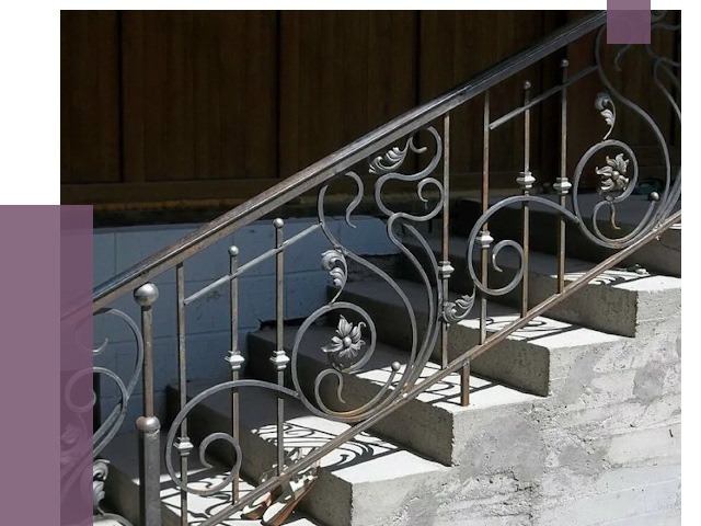 Кованые перила в Карпинске от 8728 руб. под ключ — качество от ПРОЛЁТ-Кпн
