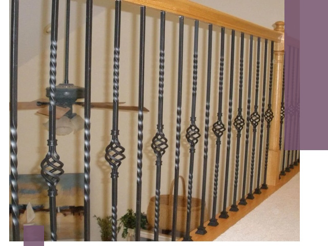 Изготовление и монтаж кованных перил в Карпинске под ключ