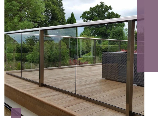 Алюминиевые перила на заказ в Карпинске — монтаж и гарантия