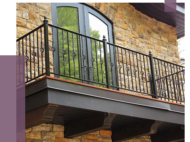 Балконные ограждения в Карпинске от 8060 руб. — купить | ПРОЛЁТ-Кпн