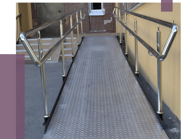 Пандусы в Карпинске от 12322 руб. — установка для инвалидов | ПРОЛЁТ-Кпн