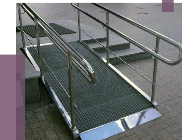 Монтаж пандусов для инвалидов в Карпинске от 8646 руб. под ключ | ПРОЛЁТ-Кпн