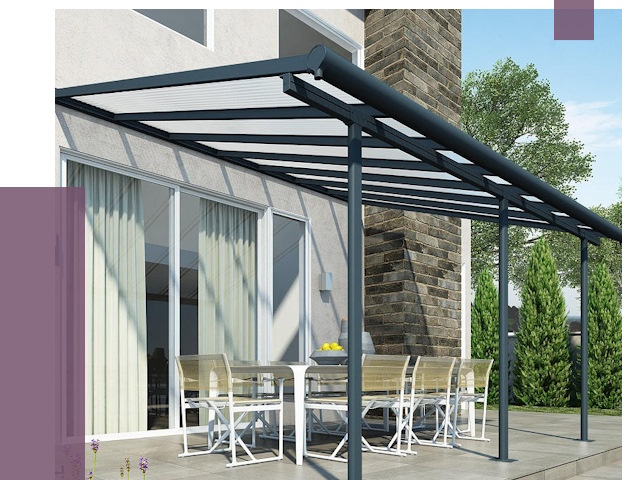 Навесы пристенные в Карпинске от 9139 руб. — монтаж и установка | ПРОЛЁТ-Кпн