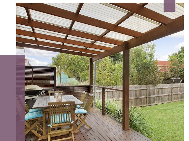 Навесы во двор в Карпинске от 12732 руб. — монтаж | ПРОЛЁТ-Кпн