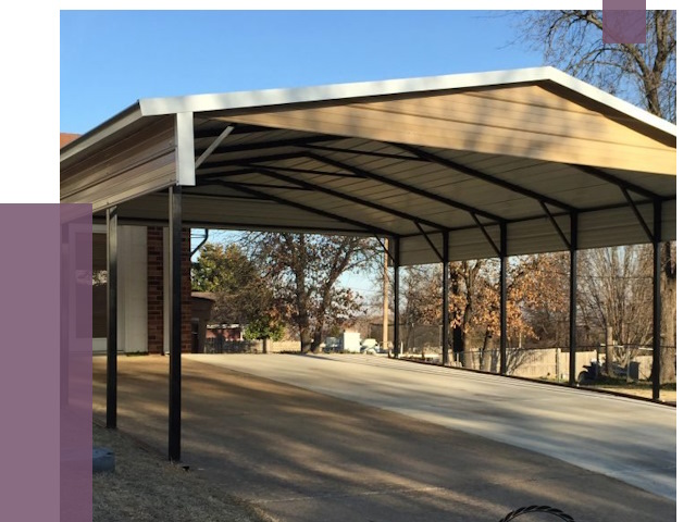 Двускатные навесы в Карпинске от 8060 руб.  | ПРОЛЁТ-Кпн