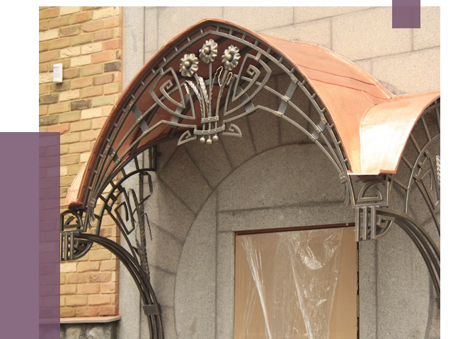 Арочные козырьки в Карпинске от 14632 руб. 