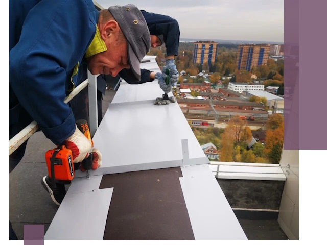 Монтаж парапетов в Карпинске — установка прочных металлических ограждений