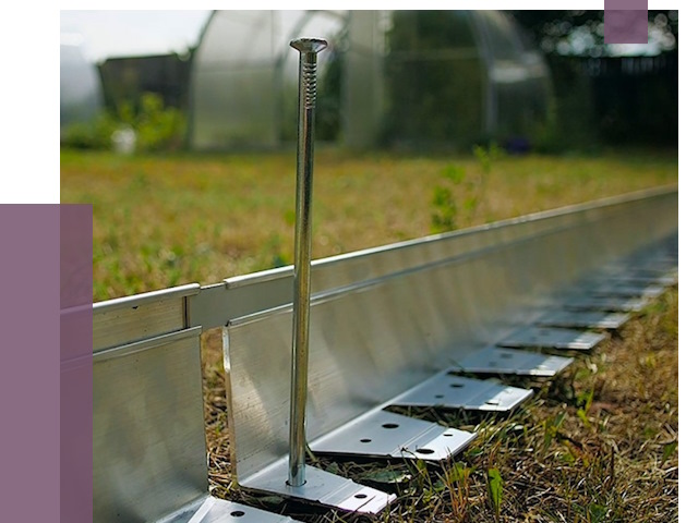 Металлические бордюры для газона в Карпинске от 4313 руб. | ПРОЛЁТ-Кпн