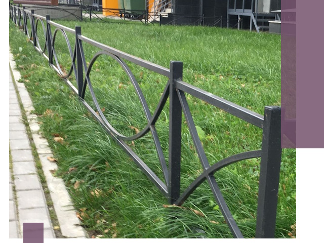 Газонные ограждения из металла в Карпинске — монтаж и продажа