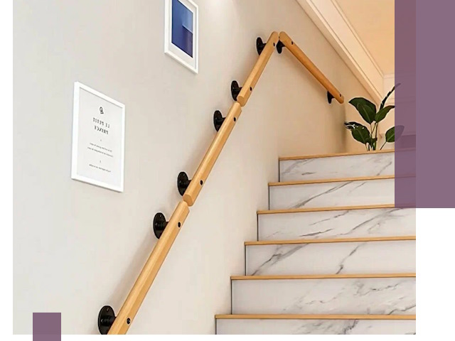 Поручни металлические и деревянные под ключ в Карпинске