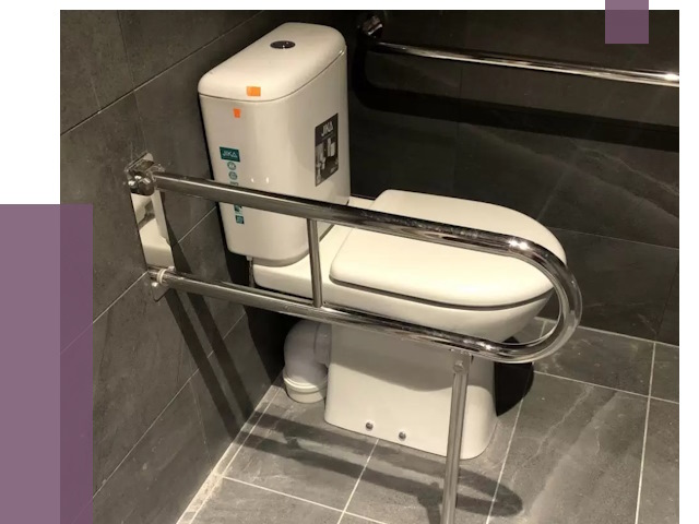 Поручни для санузлов в Карпинске от 4313 руб.  | ПРОЛЁТ-Кпн