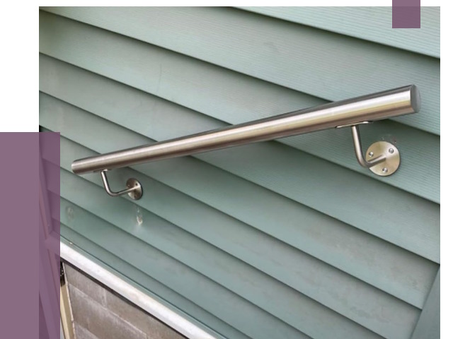 Поручни из нержавеющей стали в Карпинске от 7701 руб.  | ПРОЛЁТ-Кпн